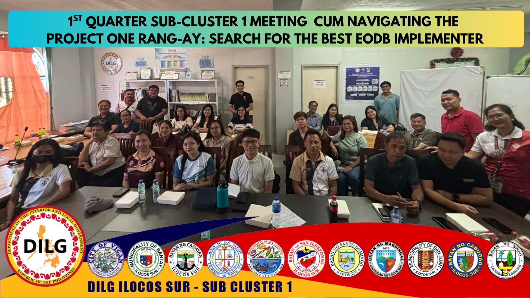 𝟏𝐬𝐭 𝐐𝐮𝐚𝐫𝐭𝐞𝐫 𝟐𝟎𝟐𝟔 𝐒𝐮𝐛-𝐂𝐥𝐮𝐬𝐭𝐞𝐫 𝟏 𝐌𝐞𝐞𝐭𝐢𝐧𝐠 𝐜𝐮𝐦 𝐍𝐚𝐯𝐢𝐠𝐚𝐭𝐢𝐧𝐠 𝐏𝐫𝐨𝐣𝐞𝐜𝐭 𝐎𝐍𝐄 𝐑𝐚𝐧𝐠-𝐚𝐲: 𝐒𝐞𝐚𝐫𝐜𝐡 𝐟𝐨𝐫 𝐭𝐡𝐞 𝐁𝐞𝐬𝐭 𝐄𝐎𝐃𝐁 𝐈𝐦𝐩𝐥𝐞𝐦𝐞𝐧𝐭𝐞𝐫